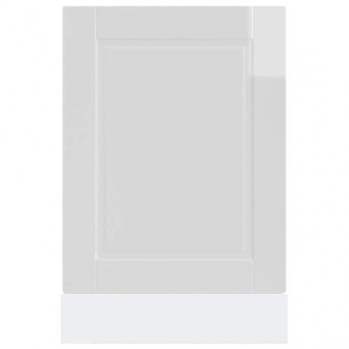 Opvaskemaskinelåge Porto 45 x 1,5 x 57 cm - hvid højglans