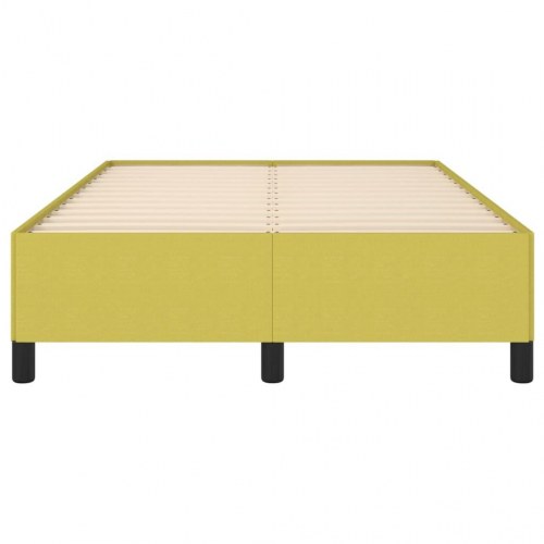 Sengeramme uden madras Grøn 120x200 cm Stof