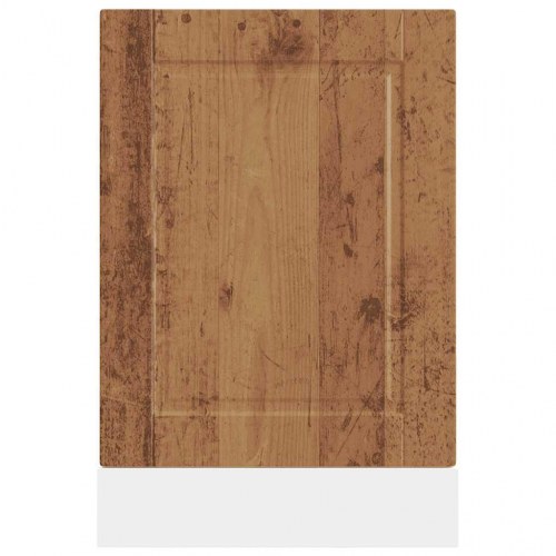 Opvaskemaskinelåge Porto 45 x 1,5 x 57 cm - antikt træ