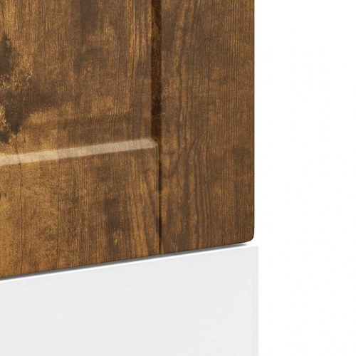 Frontpanel til opvaskemaskine Porto - røget egetræsfarve, 45 x 1,5 x 57 cm