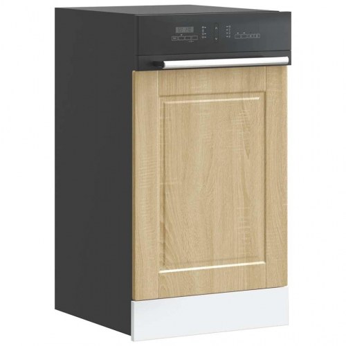 Låge til opvaskemaskine Porto 45 x 1,5 x 57 cm - sonoma-eg