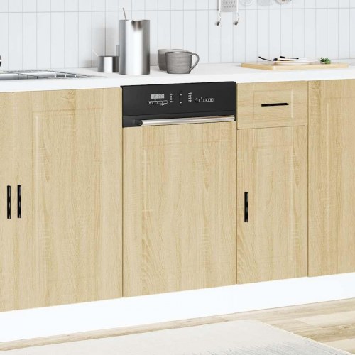 Låge til opvaskemaskine Porto 45 x 1,5 x 57 cm - sonoma-eg