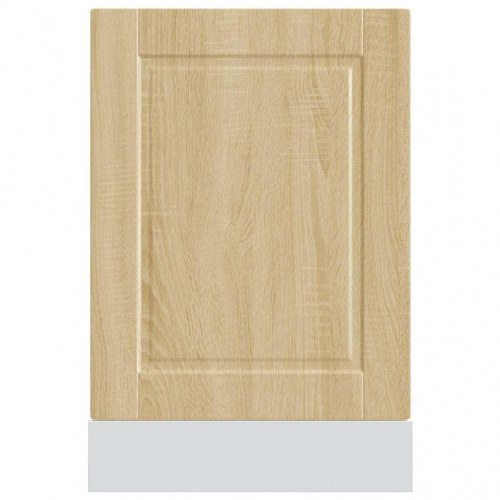 Låge til opvaskemaskine Porto 45 x 1,5 x 57 cm - sonoma-eg