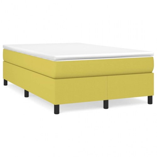 Boxspring sengeramme - grøn 120 x 200 cm