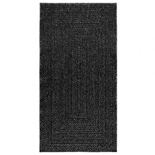 Gulvtæppe ZIZUR 80x150 cm jute-look indendørs udendørs