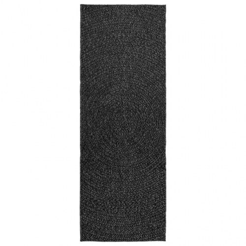 Gulvtæppe ZIZUR 80x200 cm jute-look indendørs udendørs