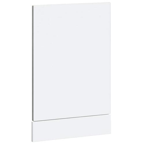 Låge til opvaskemaskine Porto 45x1,5x67 cm betongrå
