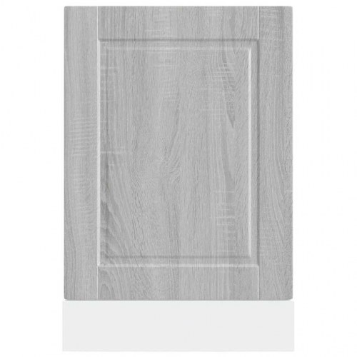 Opvaskemaskinelåge Porto 45 x 1,5 x 57 cm - grå sonoma-eg
