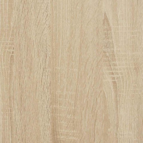 Væghængt hjørnehylde 32×32×127,5 cm - sonoma-eg spånplade