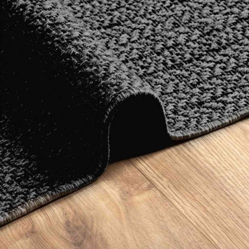 Gulvtæppe ZIZUR 200x200cm jute-look indendørs udendørs