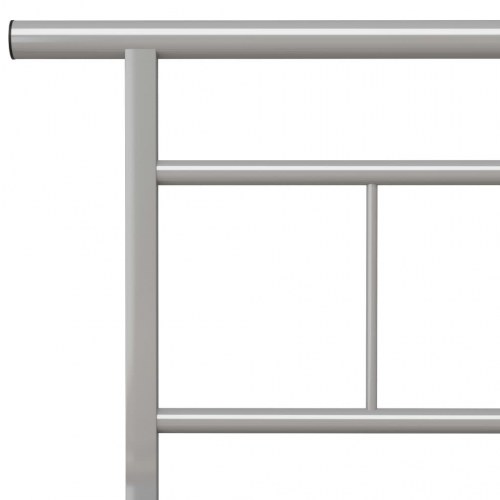 Sengestel 180x200 cm metal grå