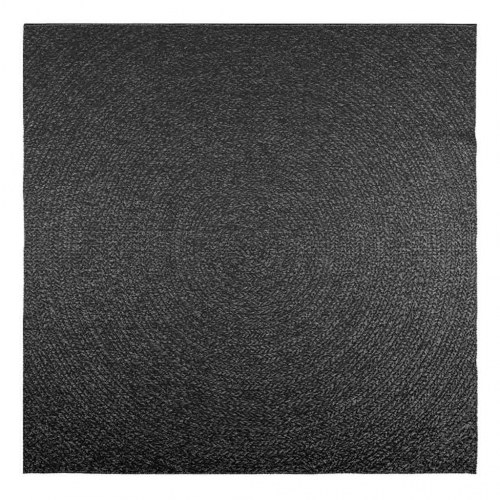 Gulvtæppe ZIZUR 200x200cm jute-look indendørs udendørs