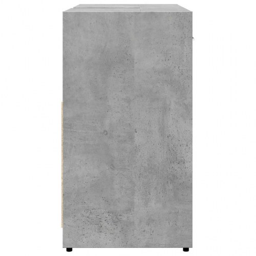 Underskab til håndvask 60×33×60 cm - konstrueret træ, betongrå