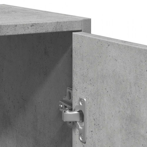 Underskab til håndvask 60×33×60 cm - konstrueret træ, betongrå