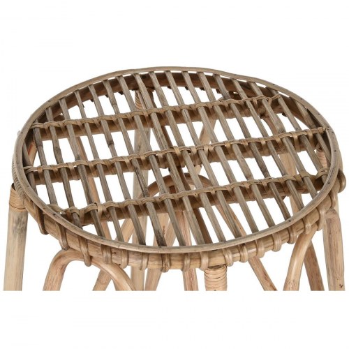 Taburet i naturflet - 50 × 50 × 86 cm