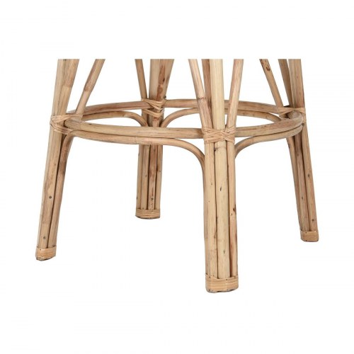 Taburet i naturflet - 50 × 50 × 86 cm