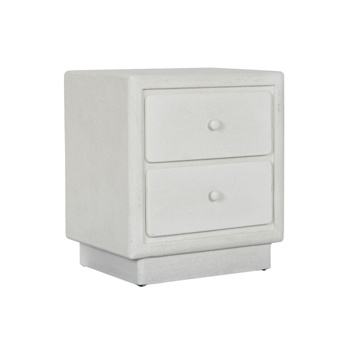 Natbord Home Esprit Hvid 48 X 36 X 53 Cm