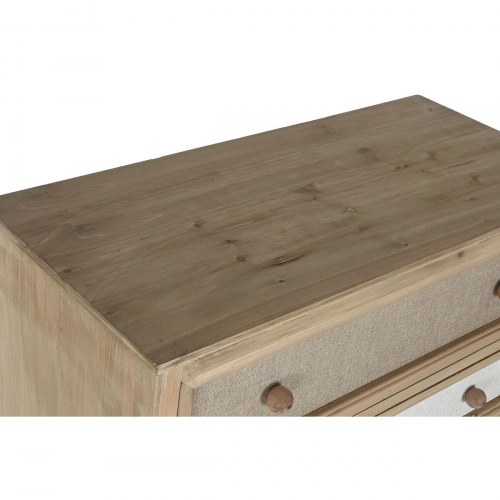 Kommode - 75 × 35 × 138 cm, hør og gran
