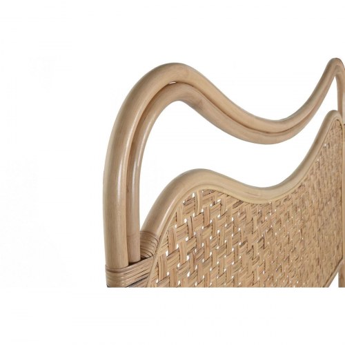 Sengegavl - 153 × 4 × 146 cm, spanskrør, tropisk design