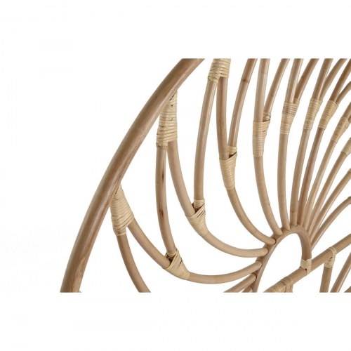 Sengegavl - spanskrør, 153 × 3,5 × 138 cm