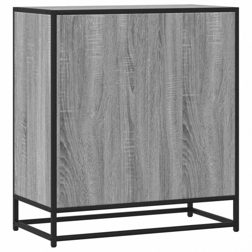 Opbevaringsskab 68 x 35 x 76 cm - grå sonoma-eg