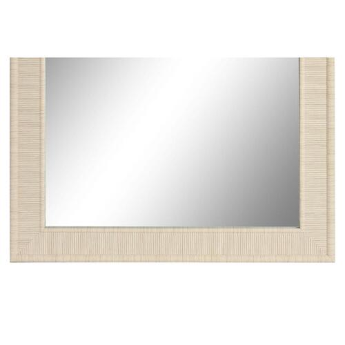 Vægspejl Home ESPRIT Beige Natur 74 X 2 X 162 cm (2 enheder)
