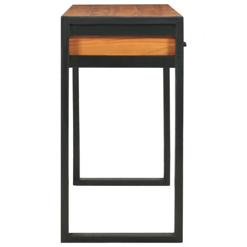Skrivebord med 2 skuffer 100x40x75 cm teaktræ