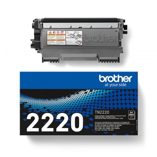 Brother TN2220 original toner - sort, 3-pak til HL-2240D/2250DN/2270DW