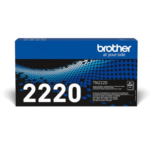 Brother TN2220 original toner - sort, 3-pak til HL-2240D/2250DN/2270DW
