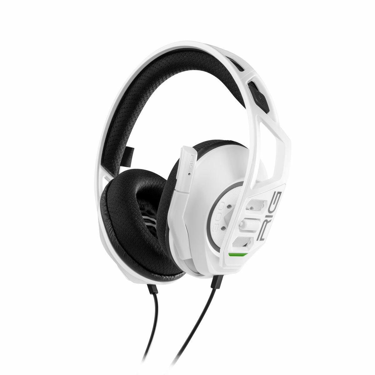 Gaming Headset Med Mikrofon Nacon Rig 300 Pro Hvid