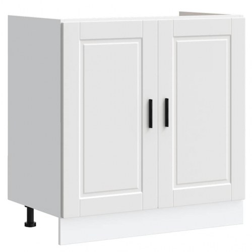 Underskab til vask Porto 80 × 46 × 81,5 cm - hvid, konstrueret træ