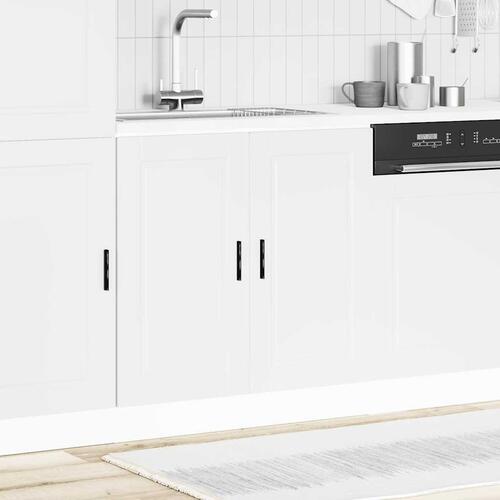 Underskab til vask Porto 80x46x81,5 cm konstrueret træ hvid
