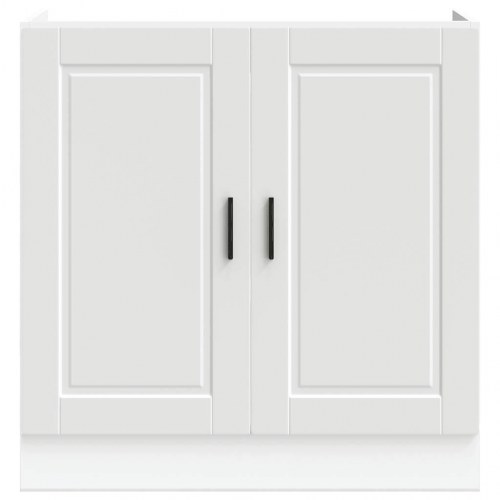 Underskab til vask Porto 80 × 46 × 81,5 cm - hvid, konstrueret træ