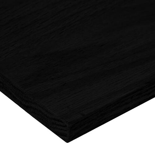 Trappemåtter 2 stk. mørkebrun 80x30x2 cm massivt egetræ