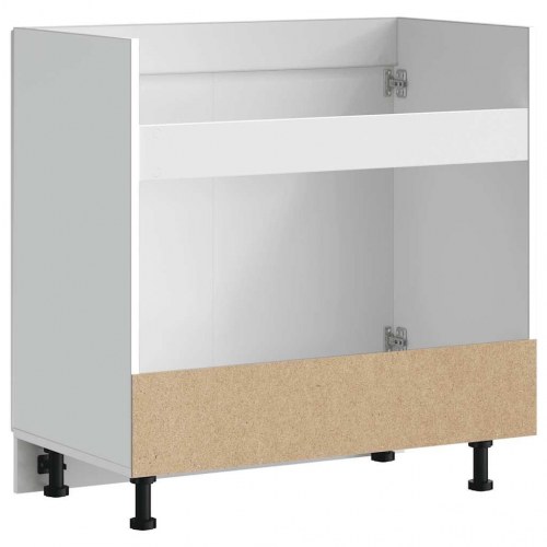 Underskab til vask Porto 80×46×81,5 cm - højglans hvid