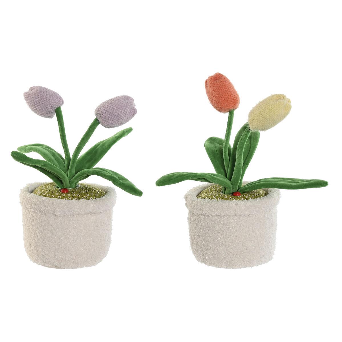 Dørstop - tulipan design, 14 × 14 × 30 cm (2 stk.)