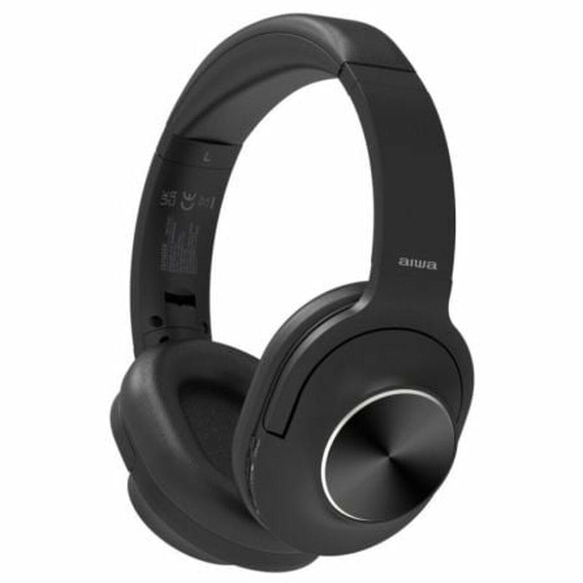 Bluetooth Hovedtelefoner Aiwa Hst 220bt Sort