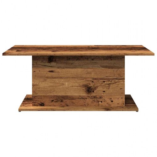 Sofabord i konstrueret træ - 102 × 55,5 × 40 cm, antikt trælook