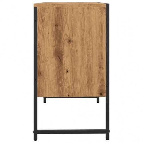 Underskab til badeværelse 80x33x60 cm konstrueret træ kunsteg