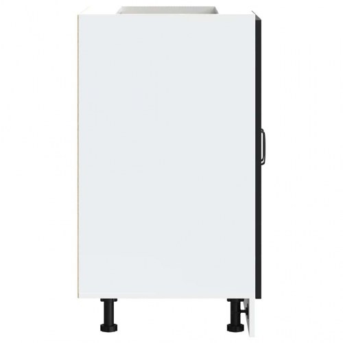 Underskab til vask Kalmar 60x46x81,5 cm konstrueret træ sort