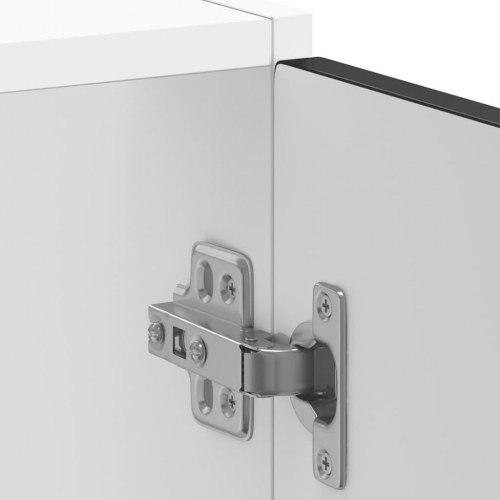 Underskab til vask Kalmar 60x46x81,5 cm konstrueret træ sort