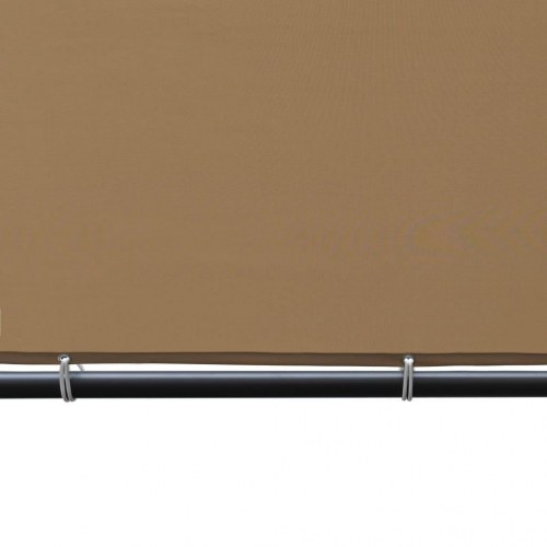 Pavillon med skråt tag 180 g/m² 400x400x270 cm beige