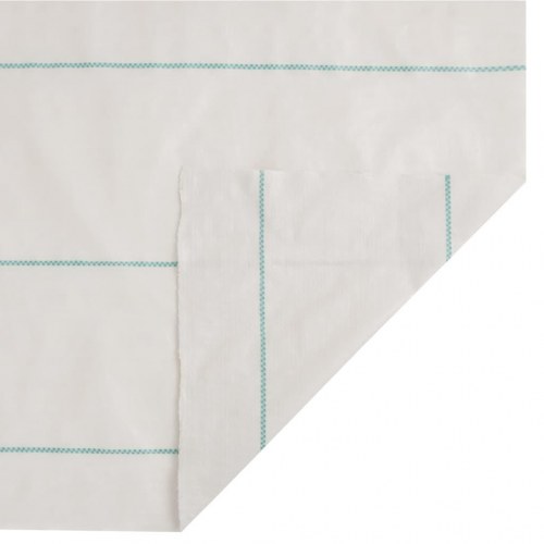 Ukrudtsdug 4 × 100 m - hvid PP, 60 g/m²