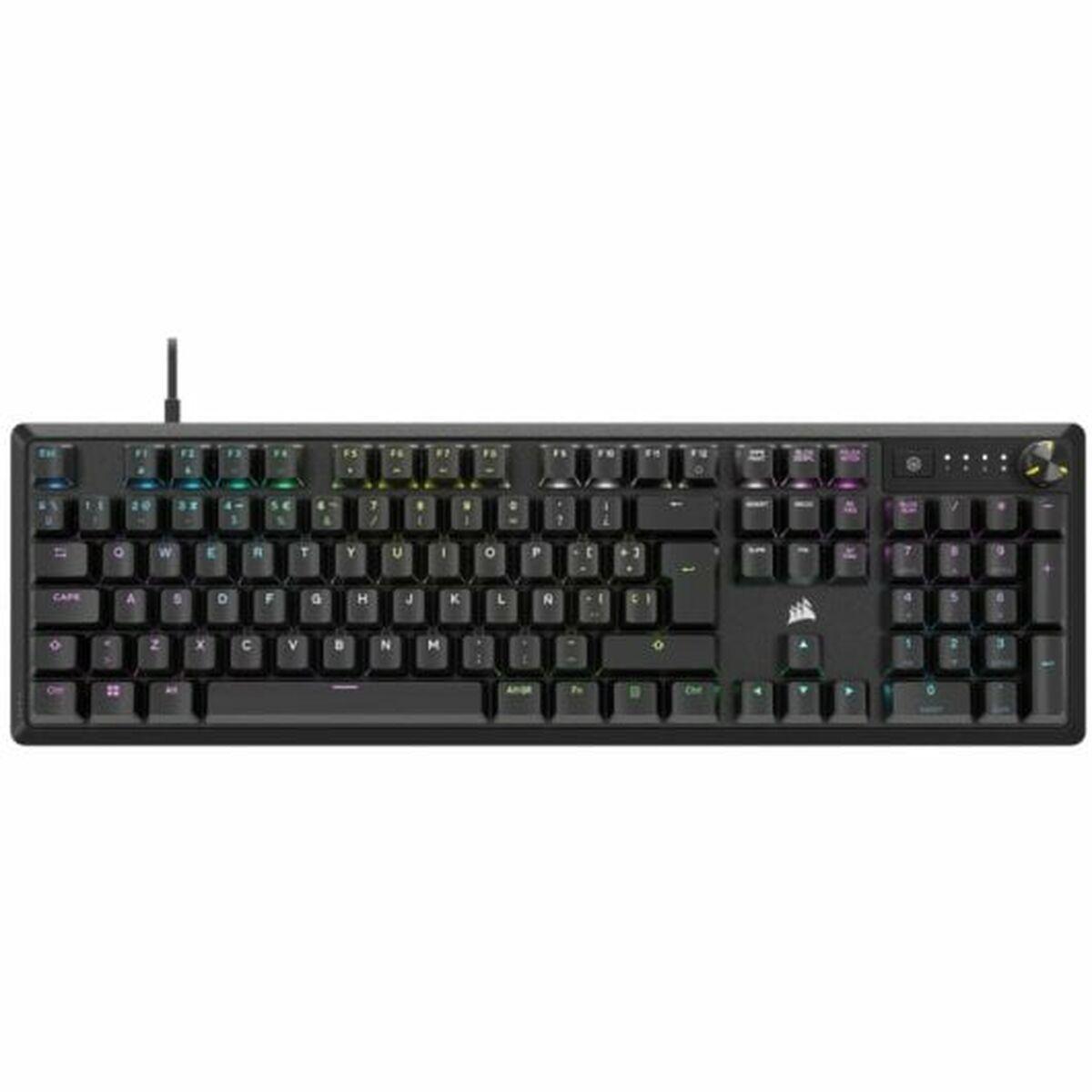 Tastatur Corsair Ch 910971e Es Sort