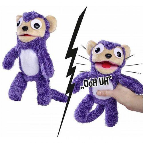 Simba Screamerz abe bamse med lyd 30 cm - lilla