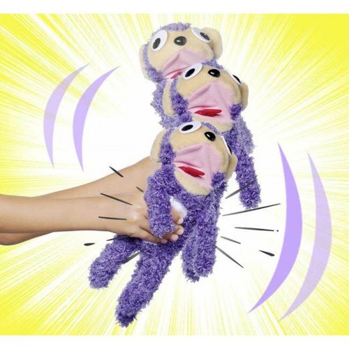Simba Screamerz abe bamse med lyd 30 cm - lilla
