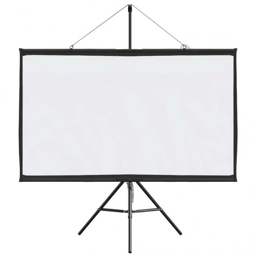 Projektionslærred med stativ 50 tommer 16:9