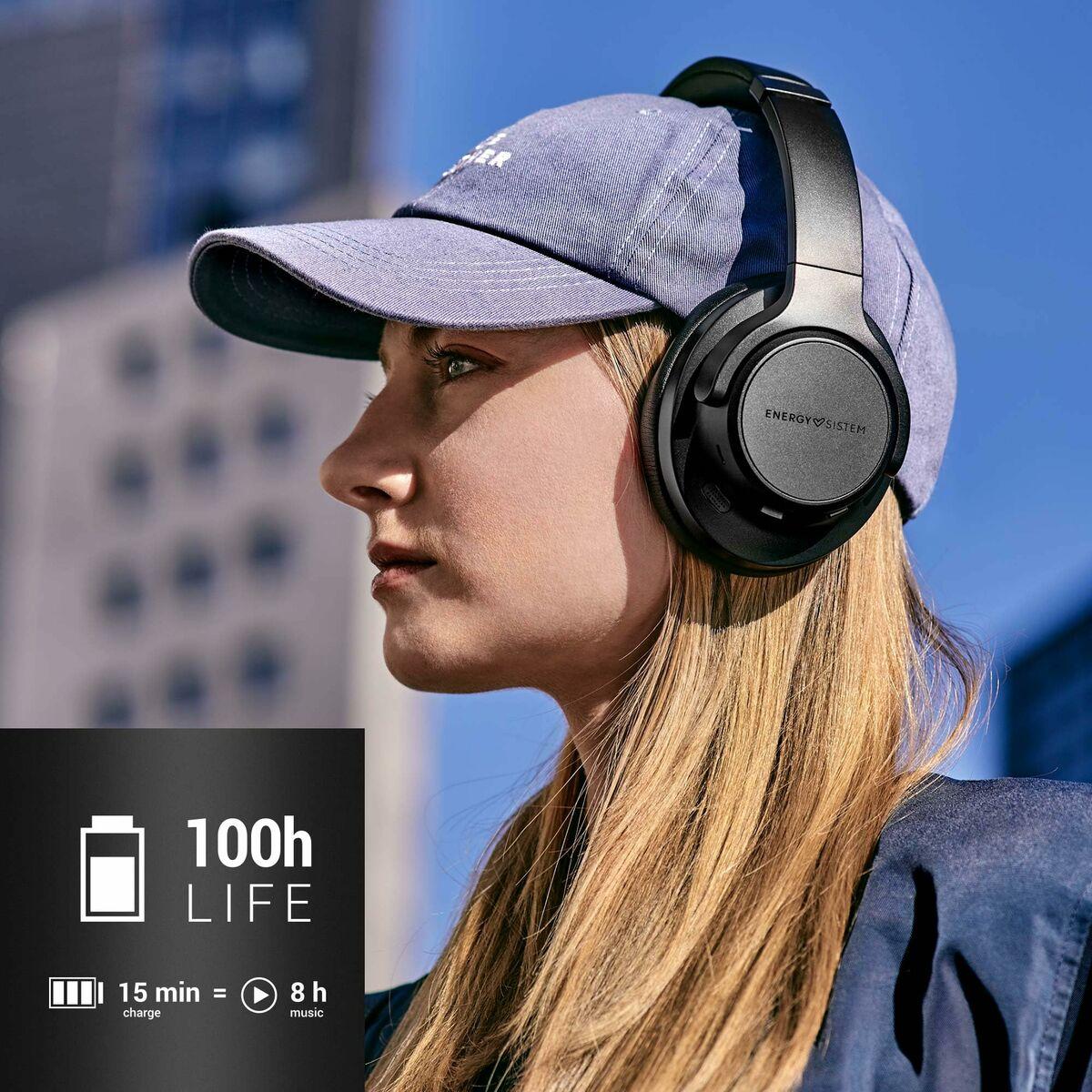 Energy Sistem Trådløse Hovedtelefoner 458394 Sort