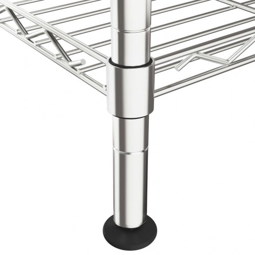 Opbevaringsstativ med 5 hylder 90x35x180 cm 250 kg krom