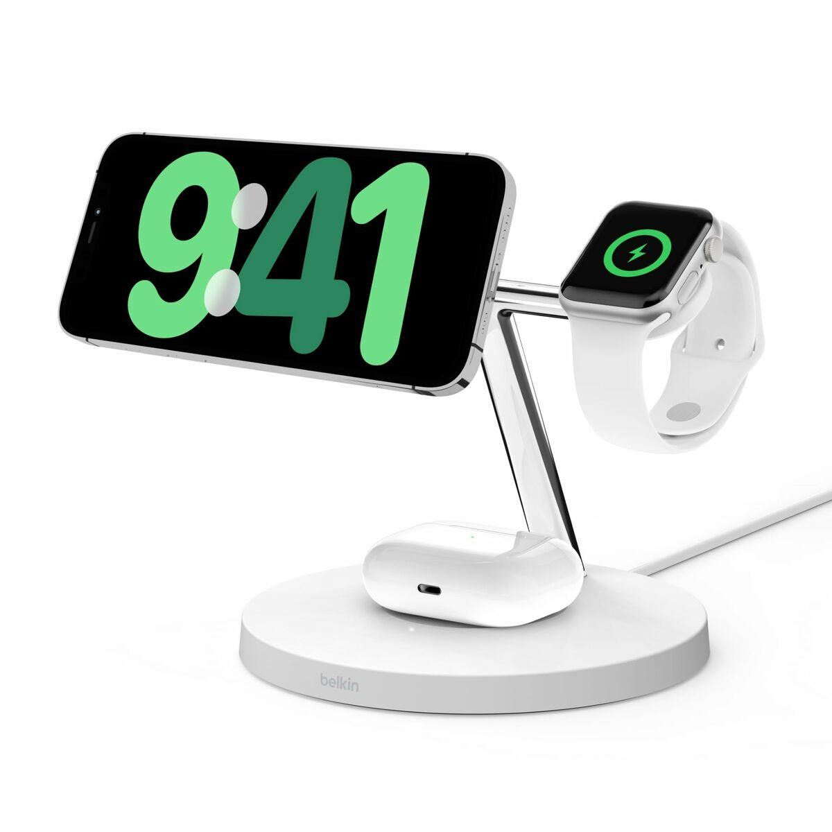Trådløs Oplader Belkin Wiz009vfwh Hvid